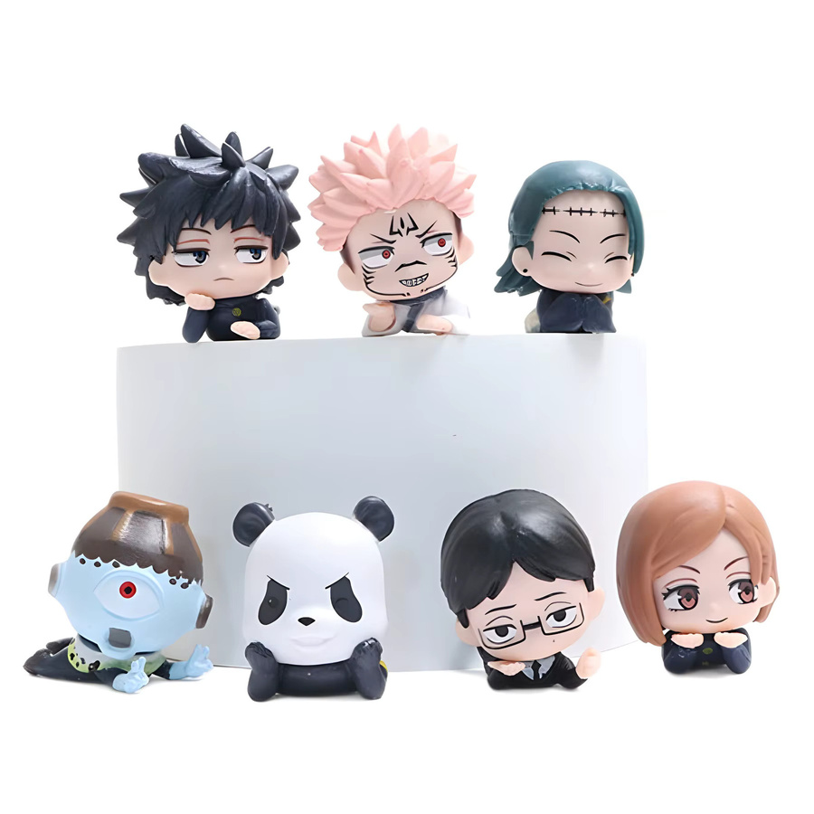 Bandai Jujutsu Kaisen Satoru Gojo Itadori Yuji Fushiguro Megumi Kugisaki, Einzelfigur, Blind Box - Bild 3