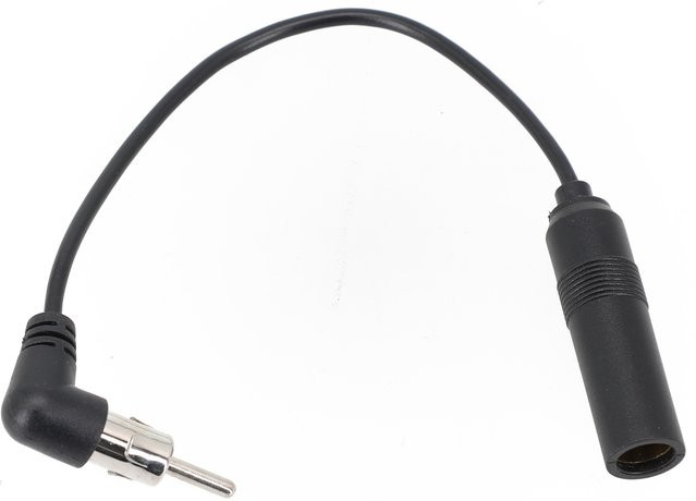Antennenadapter für Ford zur Radio-Installation mit 20 cm Verlängerung und FM/AM Kabelanschluss in Schwarz - Bild 1
