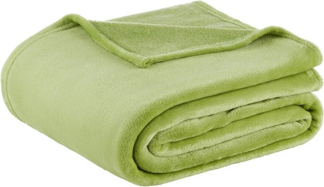 Modern Living Kuscheldecke Michael XXL Fleece Hellgrün B/B: 220 x 240 cm - Bild 1