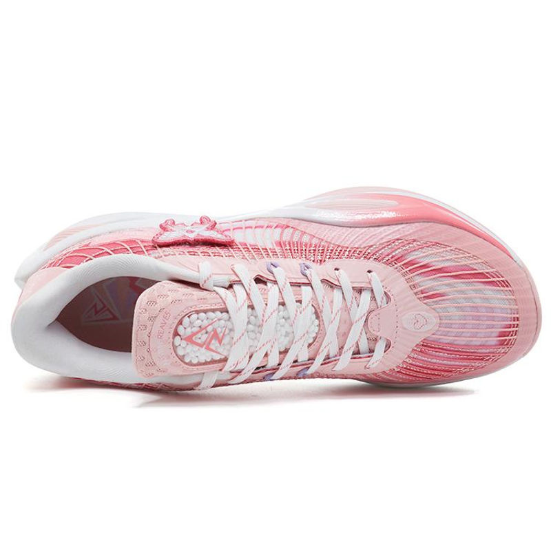 Rigorer Unisex Sneaker AR1 in Rosa und Weiß mit abstraktem Design - Bild 2