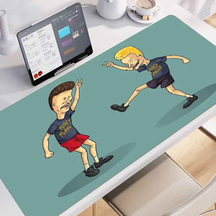 Beavis And Butthead Schreibunterlage und Mauspad in Multicolour, rutschfest und verdickt für Büro, Schule und Gaming - Bild 2