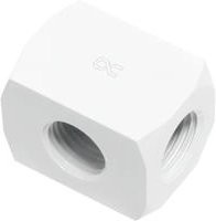 Alphacool HF 3-Fach Anschlussverteiler G1/4 Innengewinde in Weiß - Bild 1