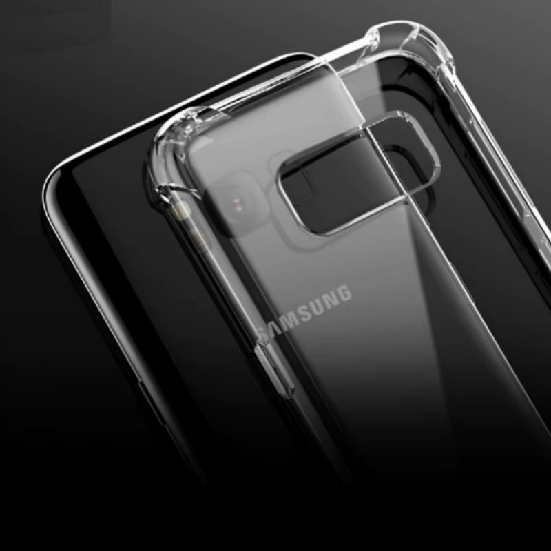 Transparente Silikonhülle für Samsung Galaxy S7 S8 S9 S10e S10 Plus S7 Edge Note 8 9 10 Plus stoßfeste Schutzhülle - Bild 3