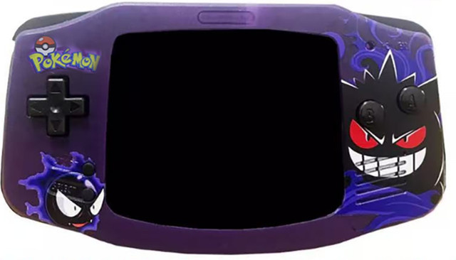 Bandai Pokémon Gengar Limited Case für IPS 2.0 Bildschirm in Schwarz und Lila - Bild 1