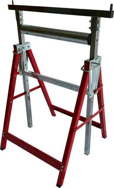HC Tools 2in1 Arbeits-Unterstellbock und Rollenbock Doppelpack in Rot - Bild 1