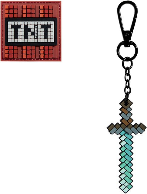 Coocazoo Colour Up-Set, Anhänger & Patch Pixel Knight, Ritter, Bunt / Mehrfarbig, Kunststoff - Bild 1