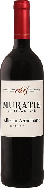 Muratie Alberta Annemarie Merlot Stellenbosch 2021 Rotwein trocken 0,75 l - Bild 1