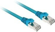 Sharkoon Patchkabel RJ45 Cat.6 SFTP Ethernet LAN Blau 10 m - Bild 1