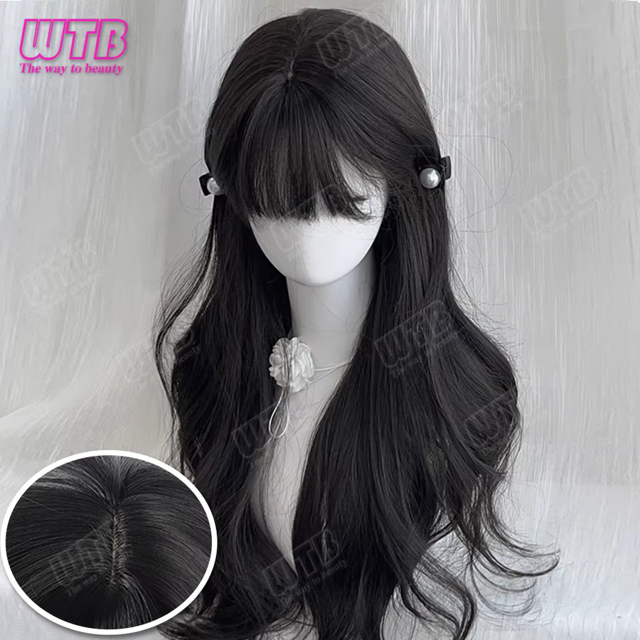 WTB Synthetische Lolita-Perücke, große gewellte Locken, Damen - Bild 2