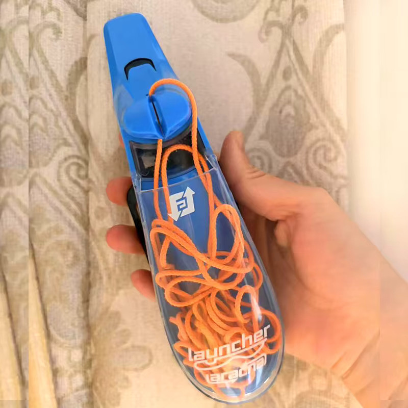 Laracna Zipstring Rope Launcher, Elektrische Schleuder, automatisch einziehbar, leuchtet im Dunkeln - Bild 5