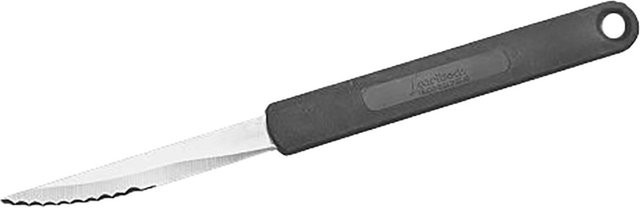 Scaritech Scarinox gezahntes Brotmesser aus Edelstahl in Schwarz, 10er Packung - Bild 1