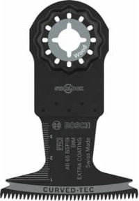 Bosch PRO AII 65 BSPIB Bimetall-Multifunktionswerkzeug-Blatt für Holz, Schwarz, Breite: 65 mm, Tiefe: 40 mm - Bild 1