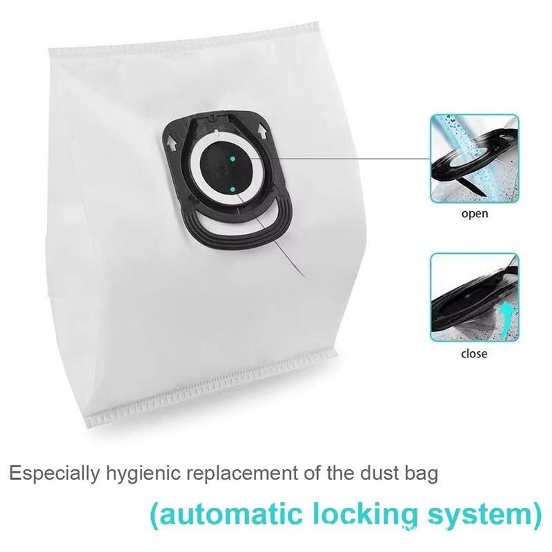 Rowenta Staubbeutel für Silence Force 4A Hygiene und Hygiene Plus Modelle, Schwarz und Weiß - Bild 2