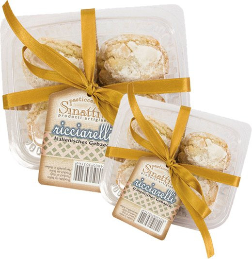 Pasticcerie Sinatti Ricciarelli Mandelgebäck 2 x 140 g - Bild 1