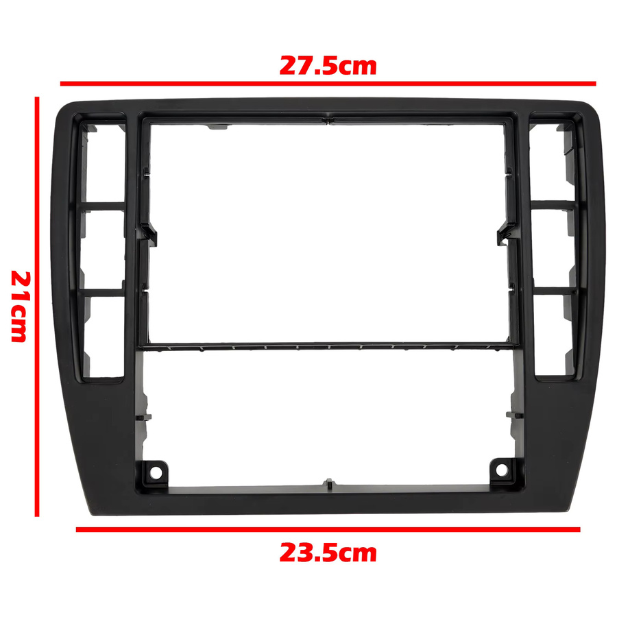 SUITU Mittelkonsole Radio Blende für VW Passat B5 B5.5 2001-2005 Schwarz - Bild 4