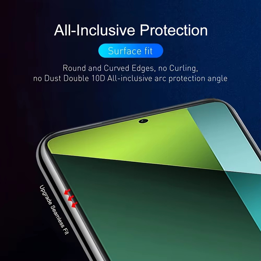 4er-Pack Xiaomi Ultra HD Hydrogel Displayschutzfolien für Redmi Note 14 13 12 Pro 14S 12S 11S 14R 14C 13C 12C 10A 9A in Transparent - Bild 6