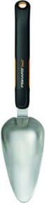 Fiskars Xact Blumenkelle aus Edelstahl und glasfaserverstärktem Kunststoff in Schwarz-Silber mit Aufhängeloch zum Pflanzen und Umpflanzen - Bild 3