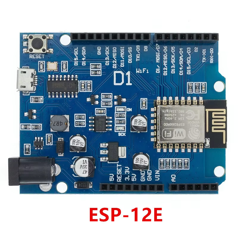 AITEXM ROBOT ESP-12E ESP-12F D1 WiFi ESP8266-Schild für Arduino-kompatible IDE in Blau - Bild 2