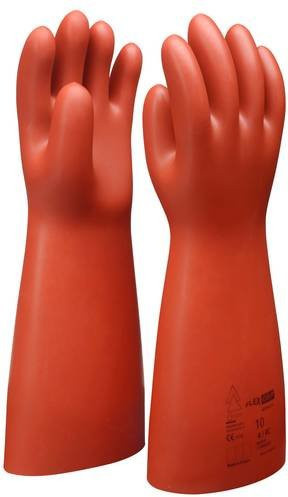 KS Tools Elektriker-Schutzhandschuhe mit mechanischem Schutz, Größe 11, Farbe Rot - Bild 2