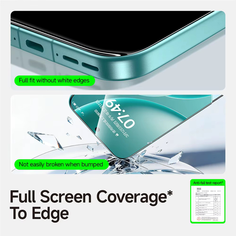 SmartDevil 2 Stück Displayschutzfolie aus klarem Hartglas für OPPO Find X9 Ultra, OPPO Find X9S Pro und OPPO Reno 15 Pro, kratzfest und transparent - Bild 2