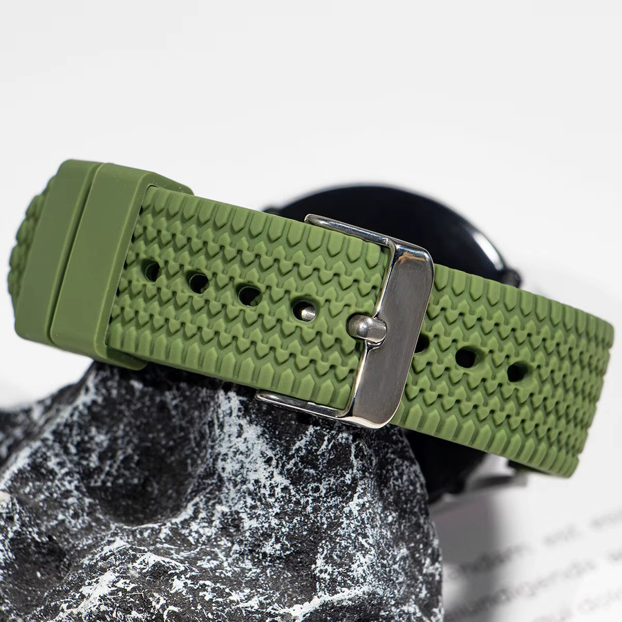 CHIICSMART Uhrenarmband Silikon, grün - Bild 2