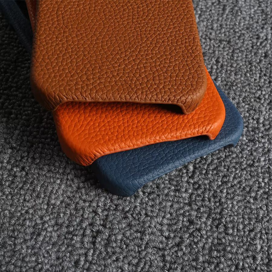 YINGHUI Lychee Echtleder Handyhülle für Xiaomi 17 Pro Max 15 Ultra 14T 13T Pro 12 S 11 13 Lite Rückseiten-Schutzhülle in Grün und Braun - Bild 2