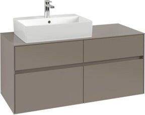 V&B Waschtischunterschrank Collaro mit LED-Beleuchtung, B/T/H: 120 x 54,8 x 50 cm - Bild 1