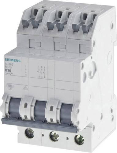 Siemens Leitungsschutzschalter 5SJ6320-7KS, 3-polig, 20A, 230V/400V, weiß - Bild 1