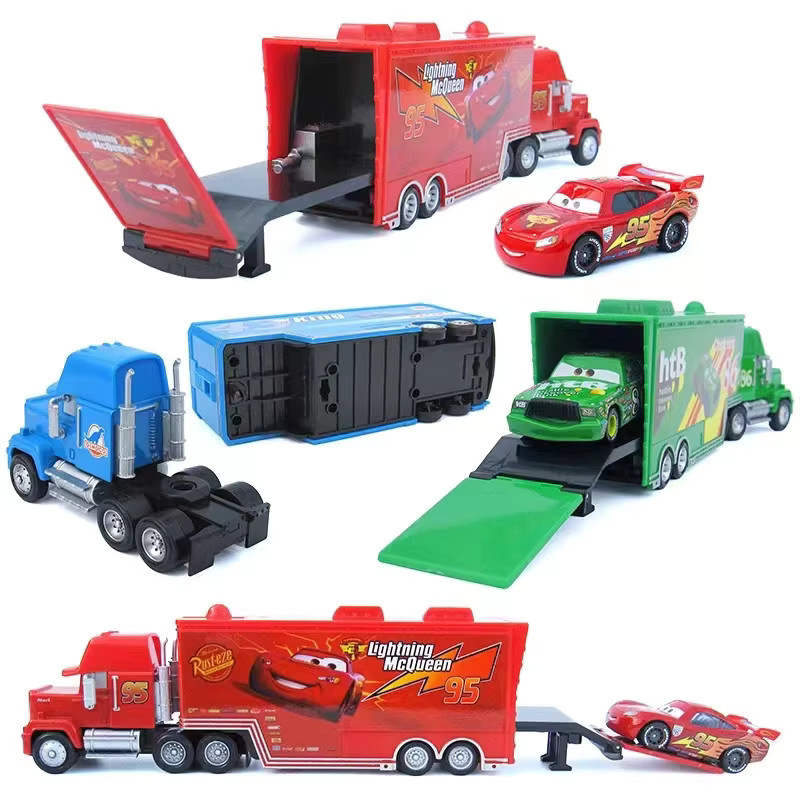 TAKARA TOMY Disney Lightning McQueen Jackson Storm Chick Hicks Modellauto, Metall, ab 14 Jahren - Bild 3