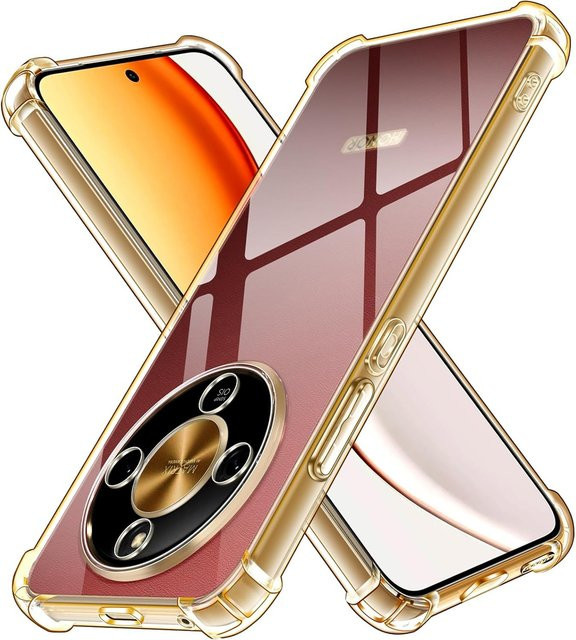 Transparente TPU Schutzhülle für Honor Magic 8 Pro Lite X9d X9C stoßfest mit verstärkten Ecken - Bild 1