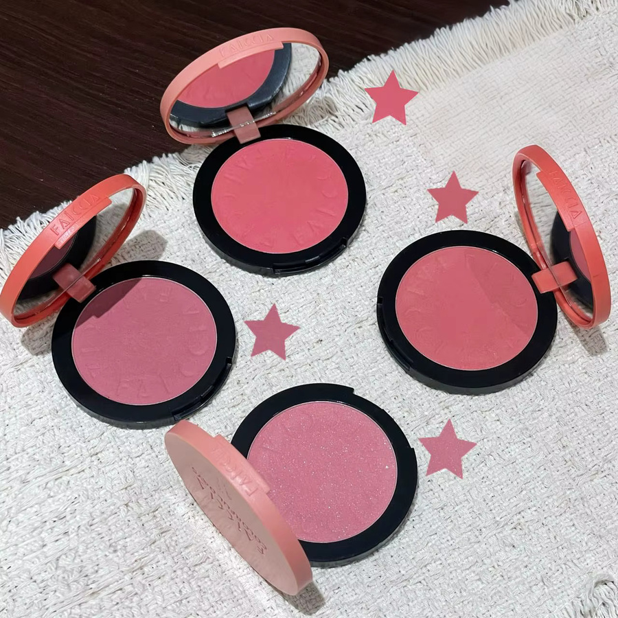 Faiccia Drunk Natural Blush Soft Rosy Flush, Puder, Schimmernd - Bild 4