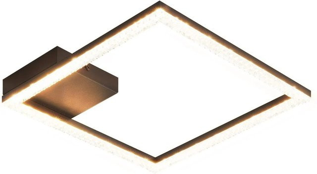 NETTLIFE LED Deckenleuchte aus Metall in Schwarz, Durchmesser: 30 cm - Bild 1