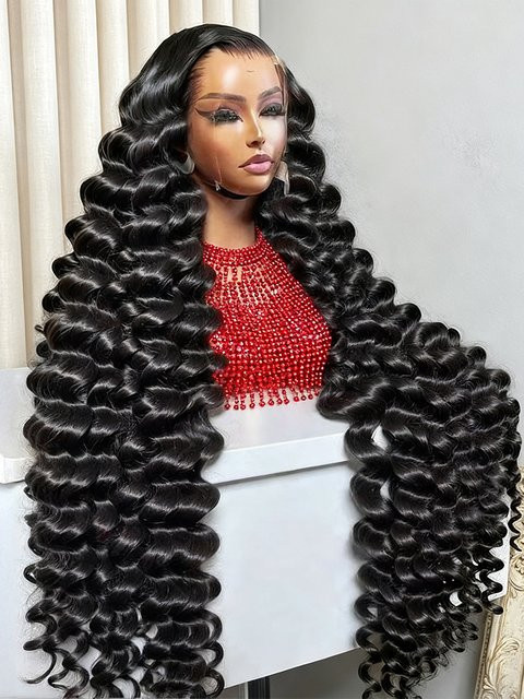 HJ WEAVE BEAUTY Perücke, 100% Brasilianisches Echthaar, Wasserwellen, Damen - Bild 1