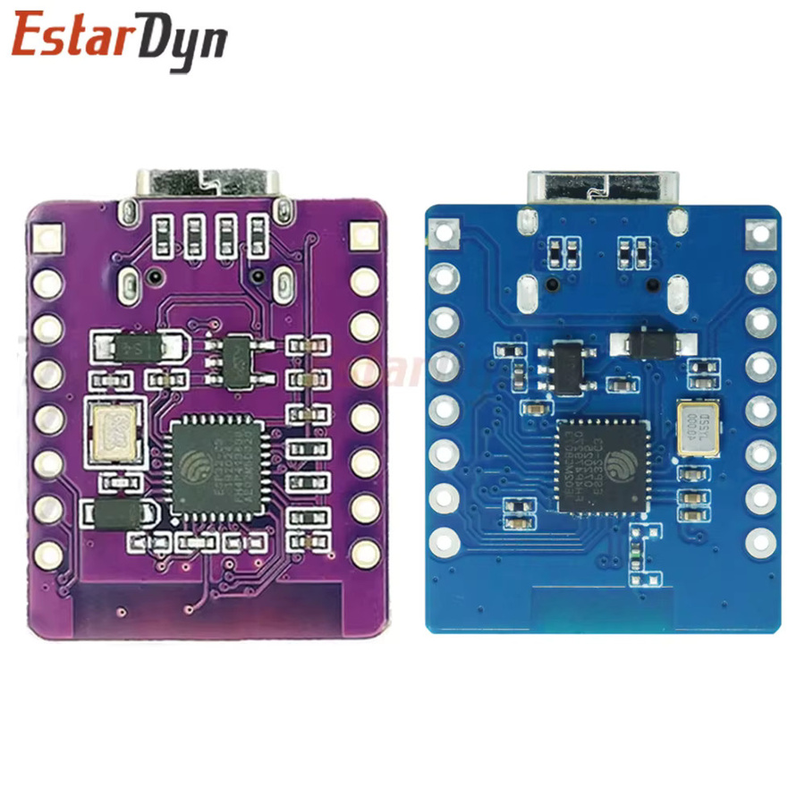 Estardyn ESP32-C3 IoT-Entwicklungsboard mit 0,42 Zoll OLED Display, WiFi und Bluetooth in Blau - Bild 1