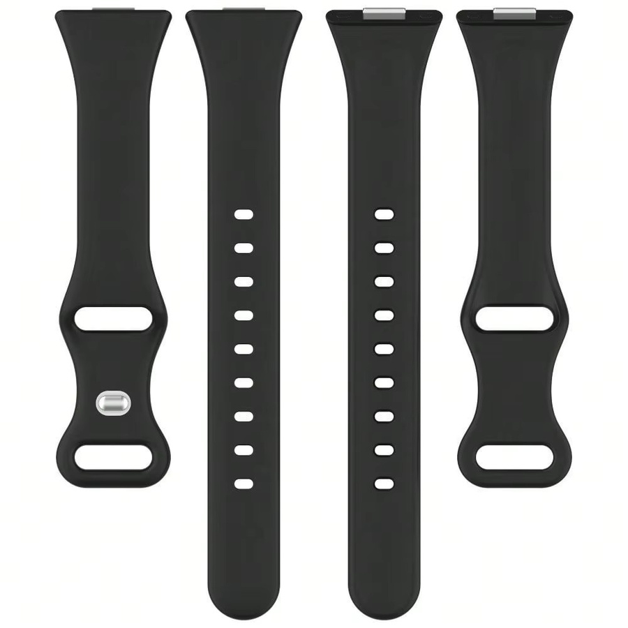 Huawei Uhrenarmband Silikon, Schwarz, für Watch Fit 4Pro/4/3 - Bild 3