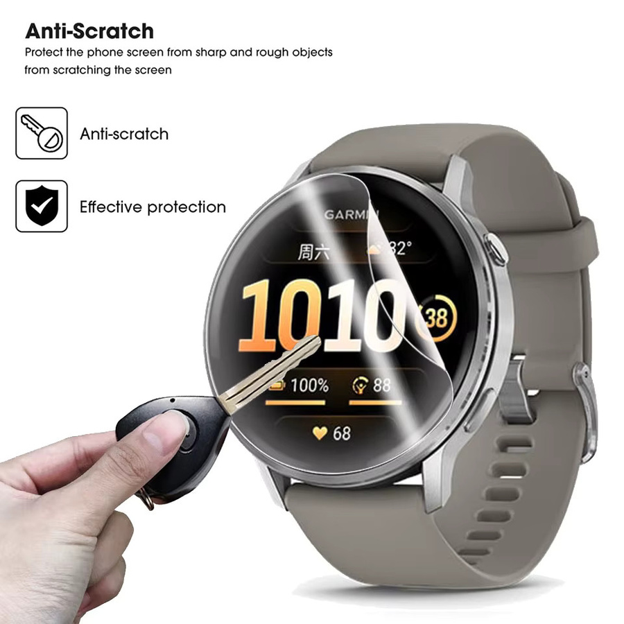Garmin Hydrogelfolie Displayschutz, transparent, Unisex - Bild 5