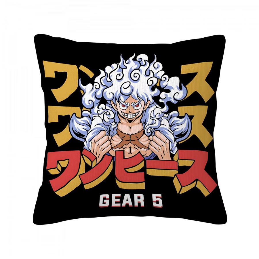 Bandai One Piece Anime Kissenbezug mit Grafikmuster in Multicolour für Wohnzimmer und Schlafzimmer - Bild 2