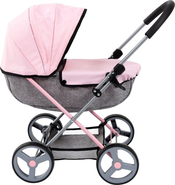 Bayer Design Smarty Puppenwagen Zubehörset, grau, ab 3 Jahren - Bild 1