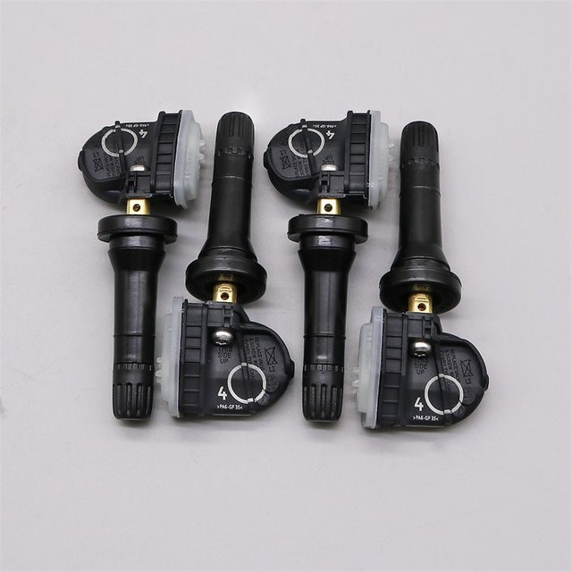 4 Stück GANGLE Reifendruckkontrollsensor TPMS in Schwarz für Opel Adam Ampera Antara Astra Corsa D Insignia Meriva Mocha Zafira - Bild 1