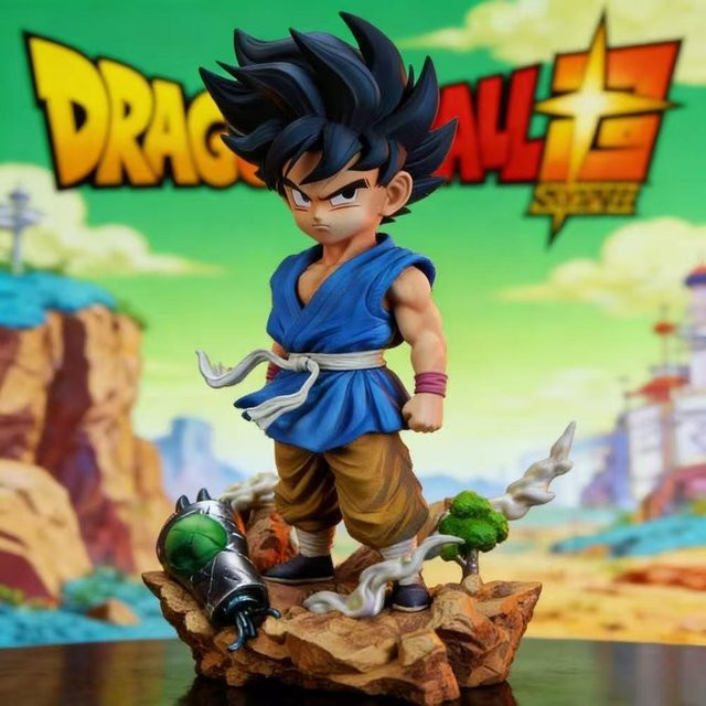 Bandai Dragon Ball Z Son Goku Figur, Actionfigur, mit austauschbaren Köpfen - Bild 1