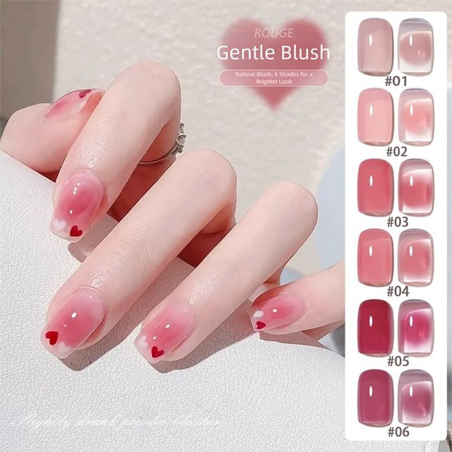 Consort Nude Jelly Gel Nagellack, Nude, Glänzend - Bild 1