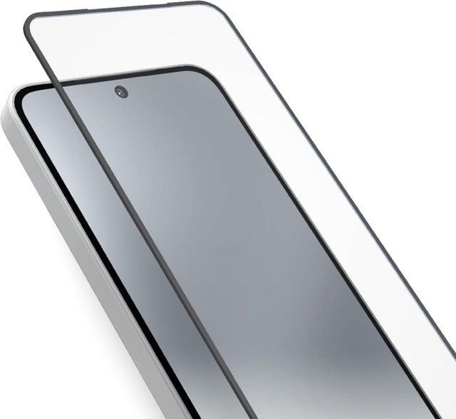 Glas Displayschutz Full Cover für Samsung A57 in Schwarz - Bild 1