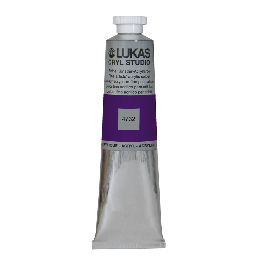 Lukas Cryl Studio Premium-Acrylfarbe Permanentviolett 75 ml - Bild 2