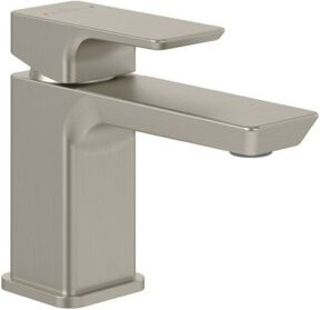 Villeroy & Boch Einhebel-Waschtischarmatur Subway 3.0 in Brushed Nickel Black mit Schwenkauslauf und wassersparender Funktion - Bild 1