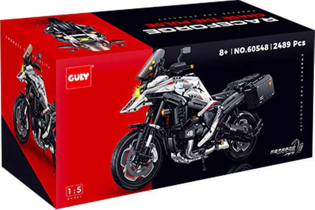 GULY Technischer 1:5 Motorrad R1300GS, Baustein-Modell Bausatz, ab 8 Jahren - Bild 1