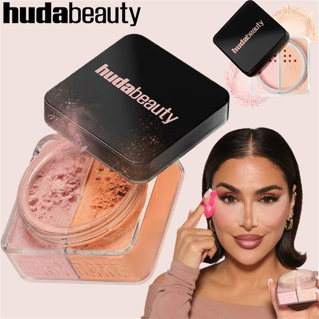 HudaBeauty Easy Bake Loose Puder, Natürlich, Unisex - Bild 1