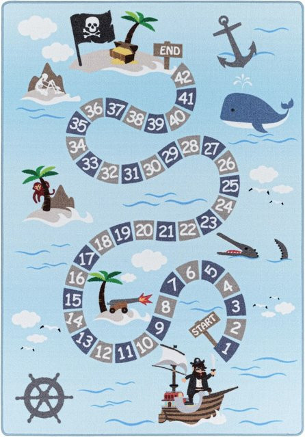Ayyildiz Kinderteppich Play 2908 Blau B: 160 cm, T: 230 cm - Bild 1