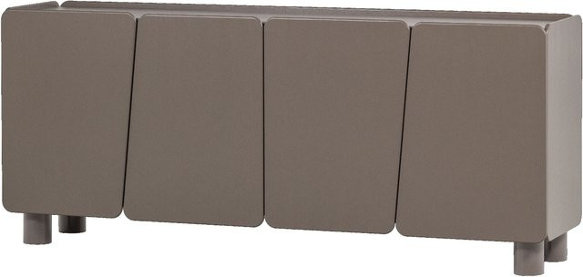 Kommode MOUTIQUE AMOUR aus Massivholz Kiefer in Braun, B/T/H: 200 x 45 x 85 cm - Bild 1