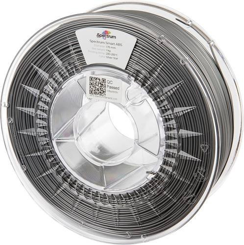 Spectrum Filaments smart ABS Filament schlagfest 1.75mm Silber 1000g - Bild 1