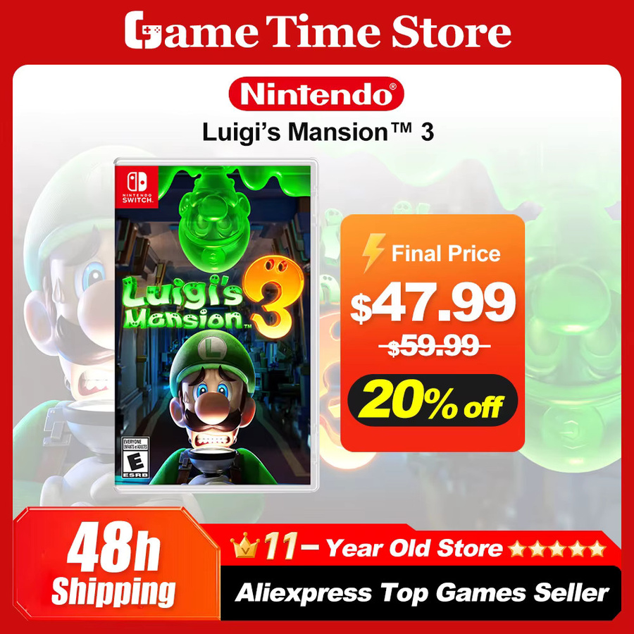 Luigi's Mansion 3 Nintendo Switch Adventure Spiel (Physische Version) - Bild 2